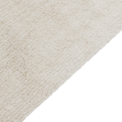 Kids Teddy Bear Print Rug 140 x 200cm Beige Cotton