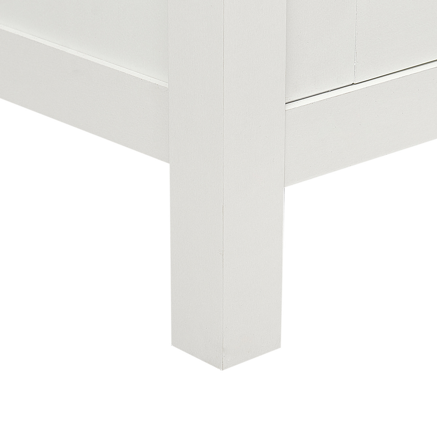 Lumina Sideboard White And Light Brown MDF With 2 Drawers And 3 Doors