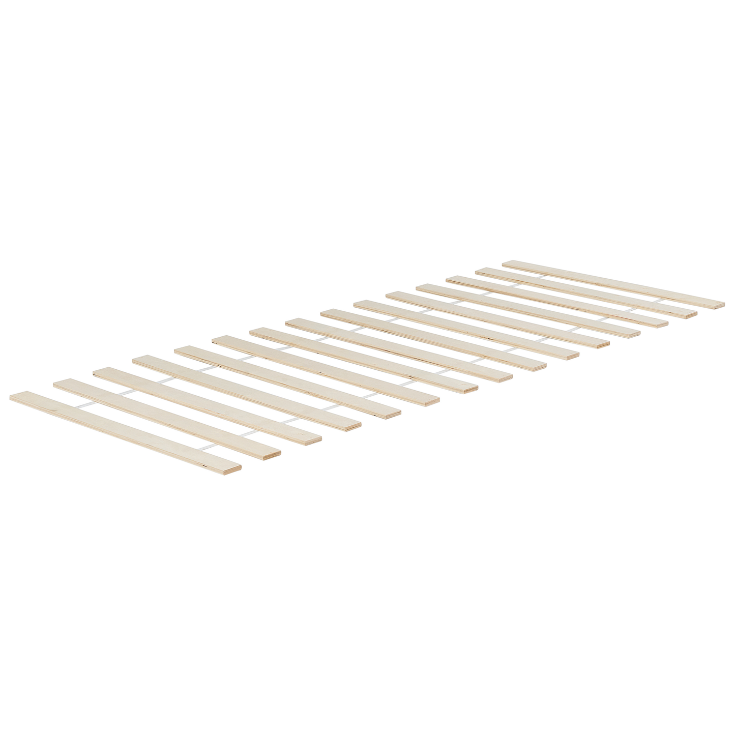 Light Blue Pine Single Bed Frame 90 x 200 Slatted