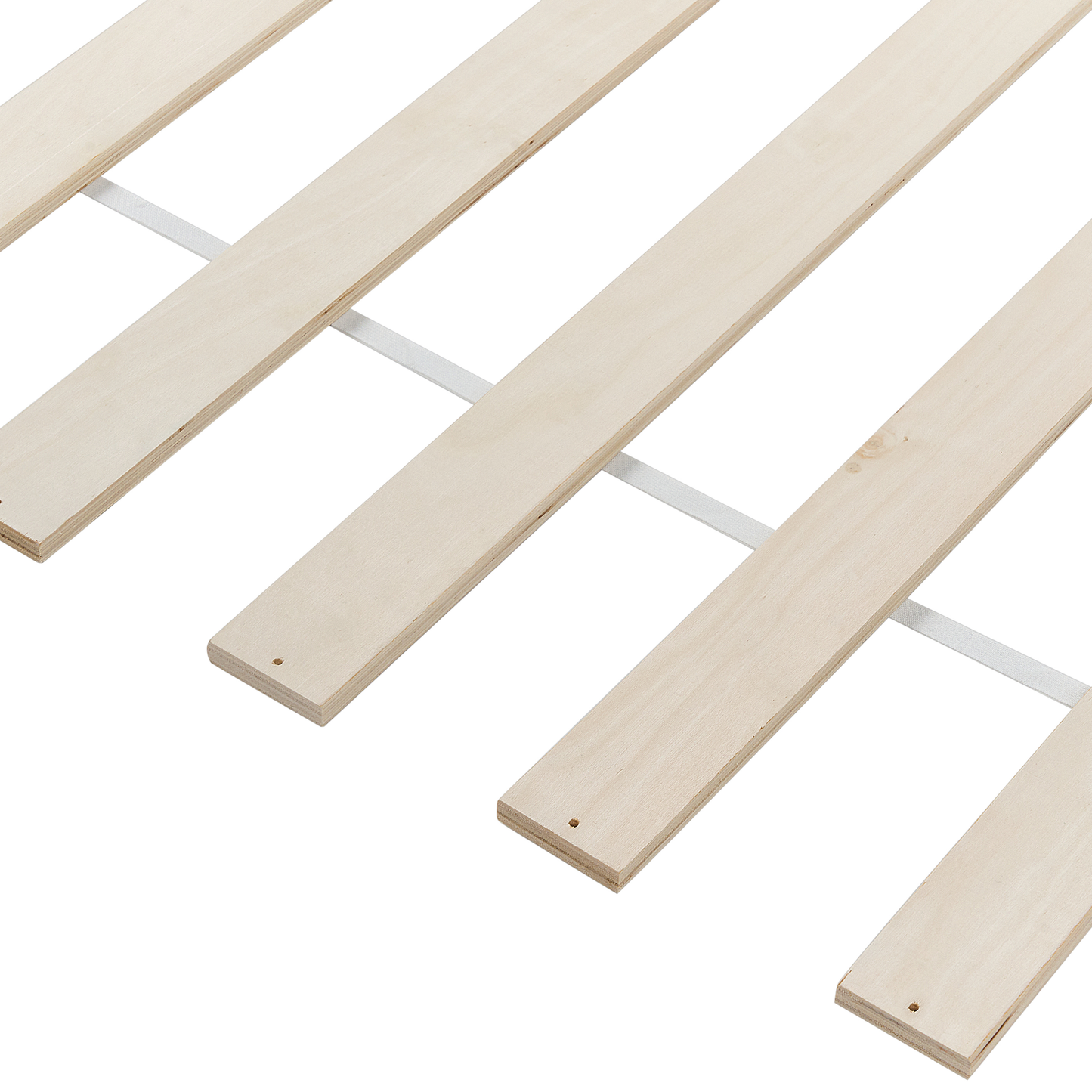 Light Blue Pine Single Bed Frame 90 x 200 Slatted