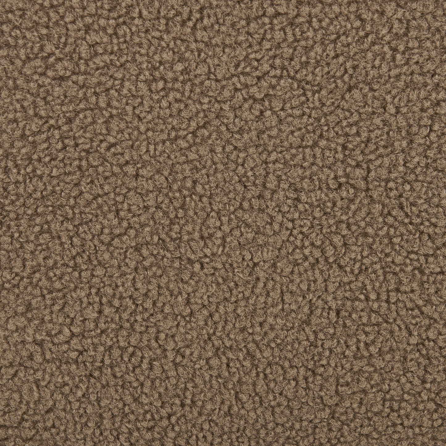 Brown Boucle Armless Armchair With Vertical Tufting Legs