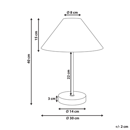 Table Lamp Handmade Beige And Yellow Natural Paper Rope Cone Shade With Metal Base