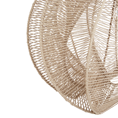 Boho Natural Paper Rope Pendant Lamp