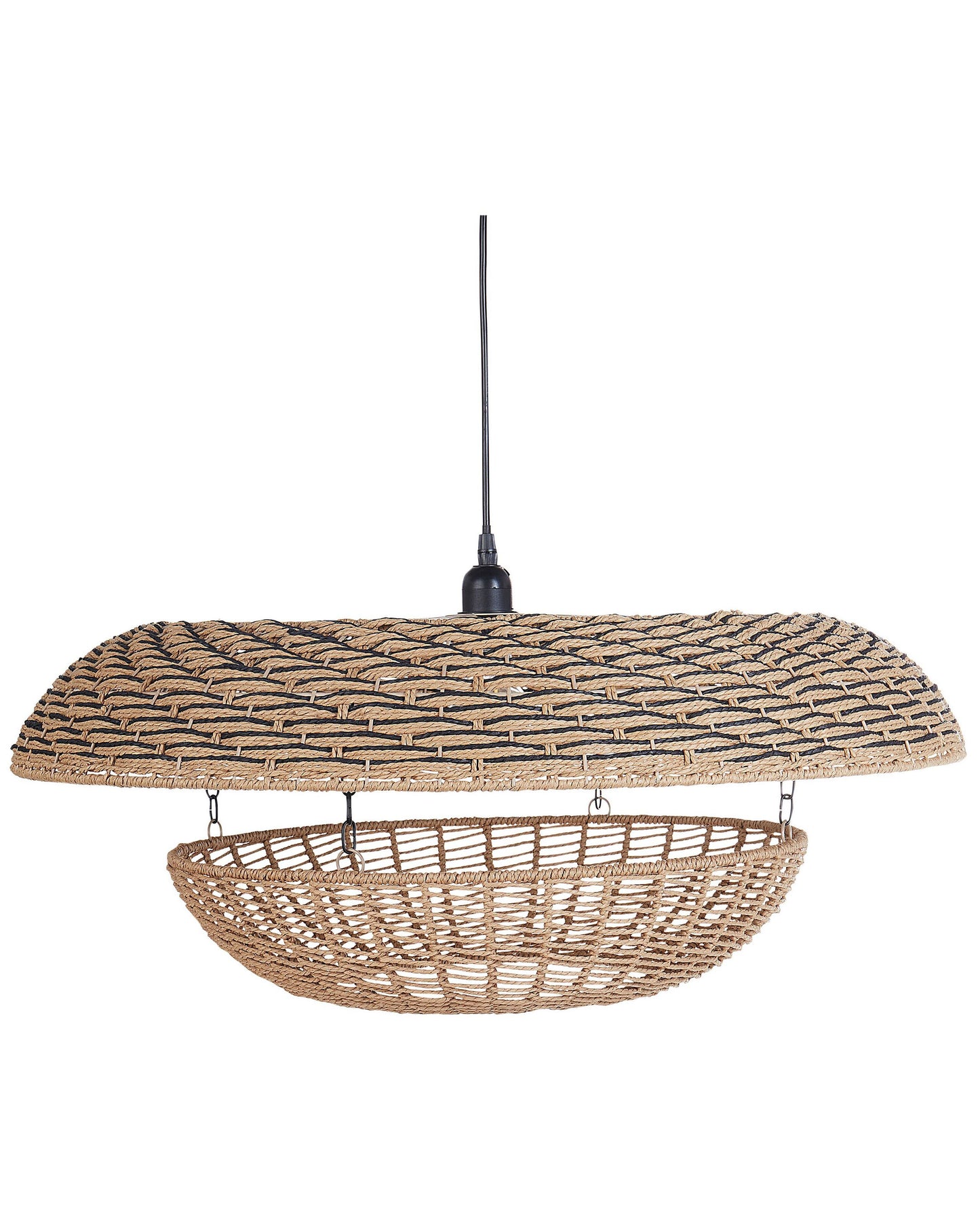 Pentant Pendant Lamp Natural Paper Rope Shade Hanging Light