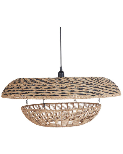 Pentant Pendant Lamp Natural Paper Rope Shade Hanging Light