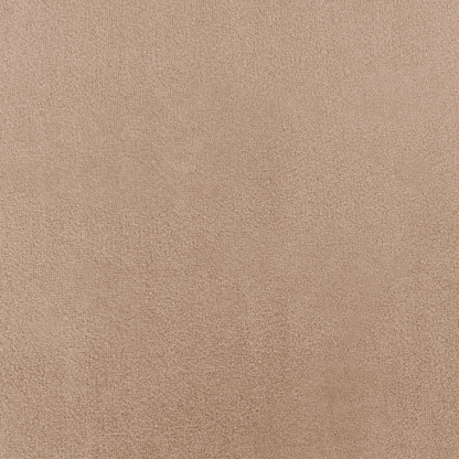 Velvet Bar Stools Set of 2 Light Brown With Footrest