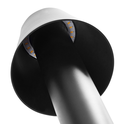 Bollard Light Black Aluminum 60cm LED Path Lamp