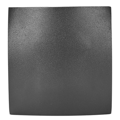 Outdoor Wall LED Lamps Set Of 2 Black Aluminium Glass 11cm