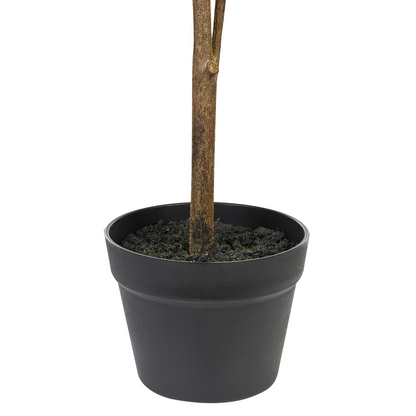 Artificial Potted Plant 105cm Green Black Citrus Tree