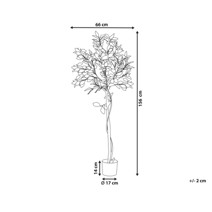 Living Lemon Tree Artificial Plant 156cm Indoor Decor