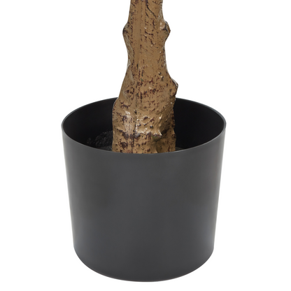 Living Artificial Fig Tree 162cm Green and Black