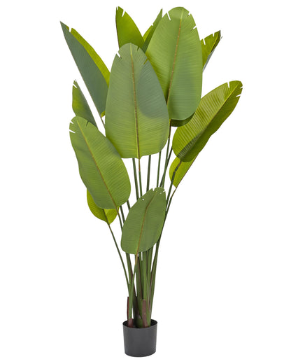 Banana Tree Artificial 187cm Green Black Indoor Decor