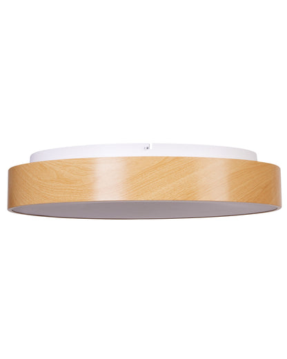 Ceiling Lamp Integrated LED Round Dimmer Remote Light Brown