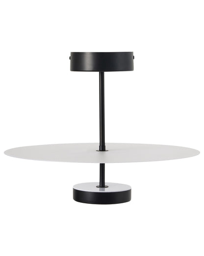 Pendant LED Lamp Black Integrated LED Rings Modern Lighting