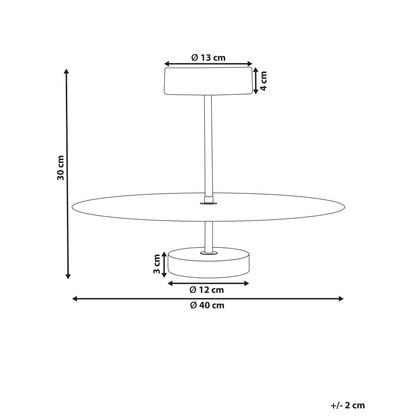 Pendant LED Lamp Black Integrated LED Rings Modern Lighting