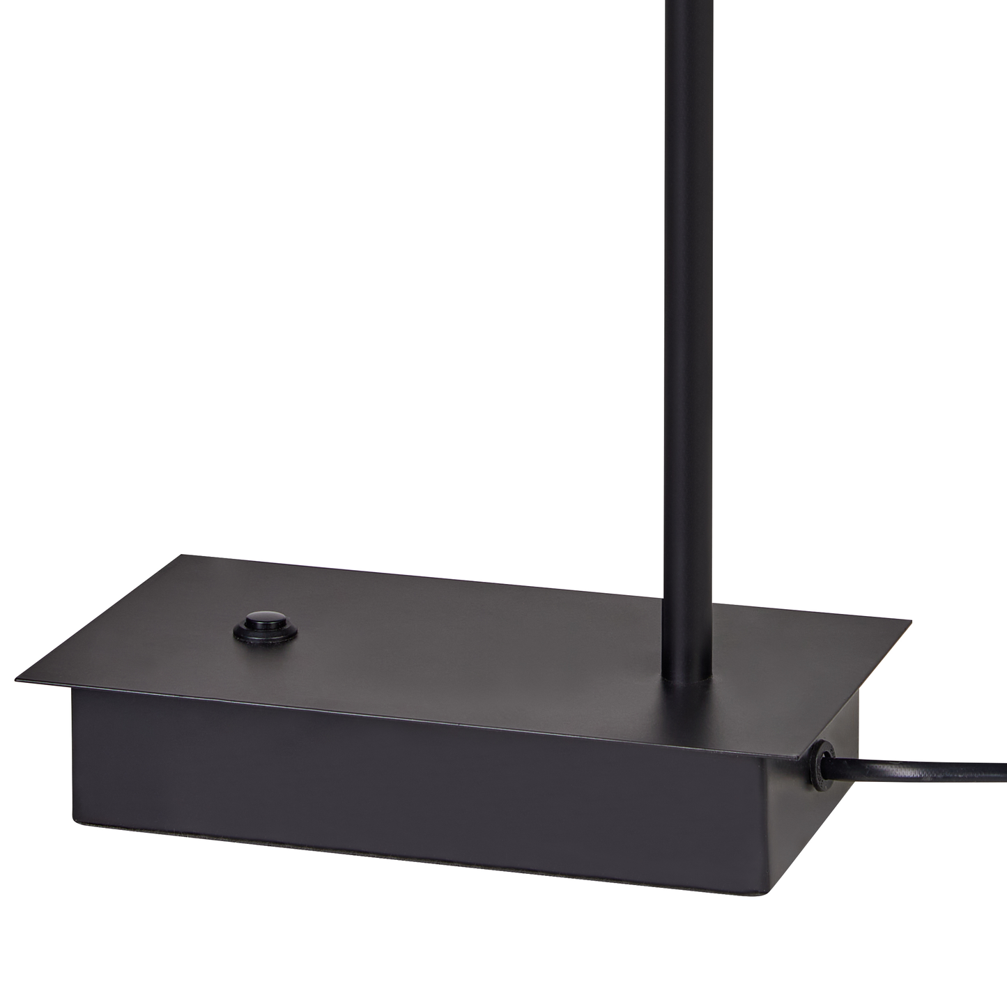 Desk LED Lamp Black Metal With Adjustable Shade