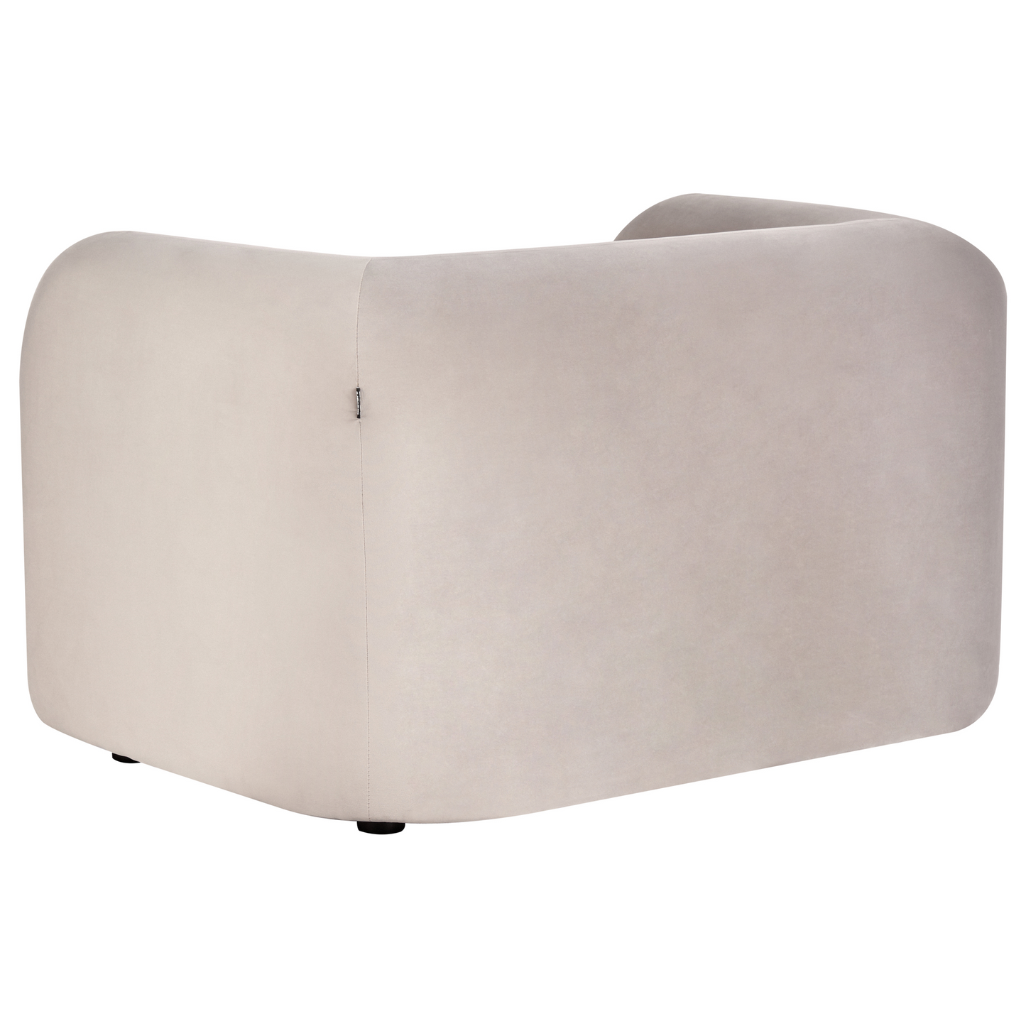 Home Velvet 5 Seater Taupe Sofa Armchair Set