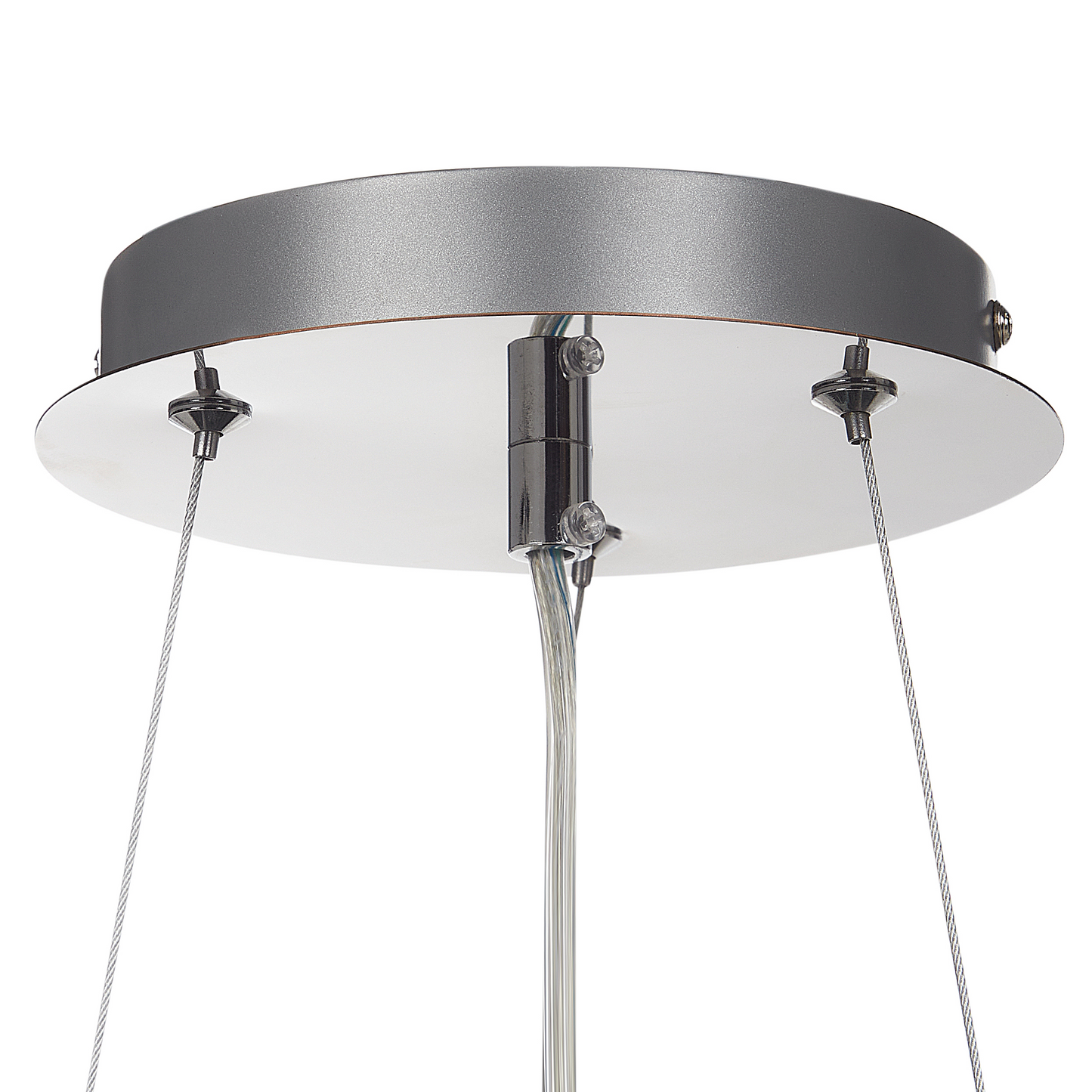 Lighting Chrome Glass Crystals Chandelier Iron Ceiling Lamp For Living And Dining Rooms