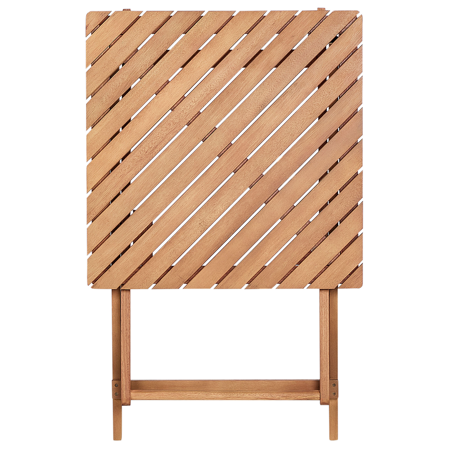 Eucalyptus 3 Piece Folding Bistro Set With Two Chairs