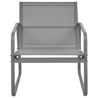 Garden Grey Industrial 4 Seater Sofa Set With Table