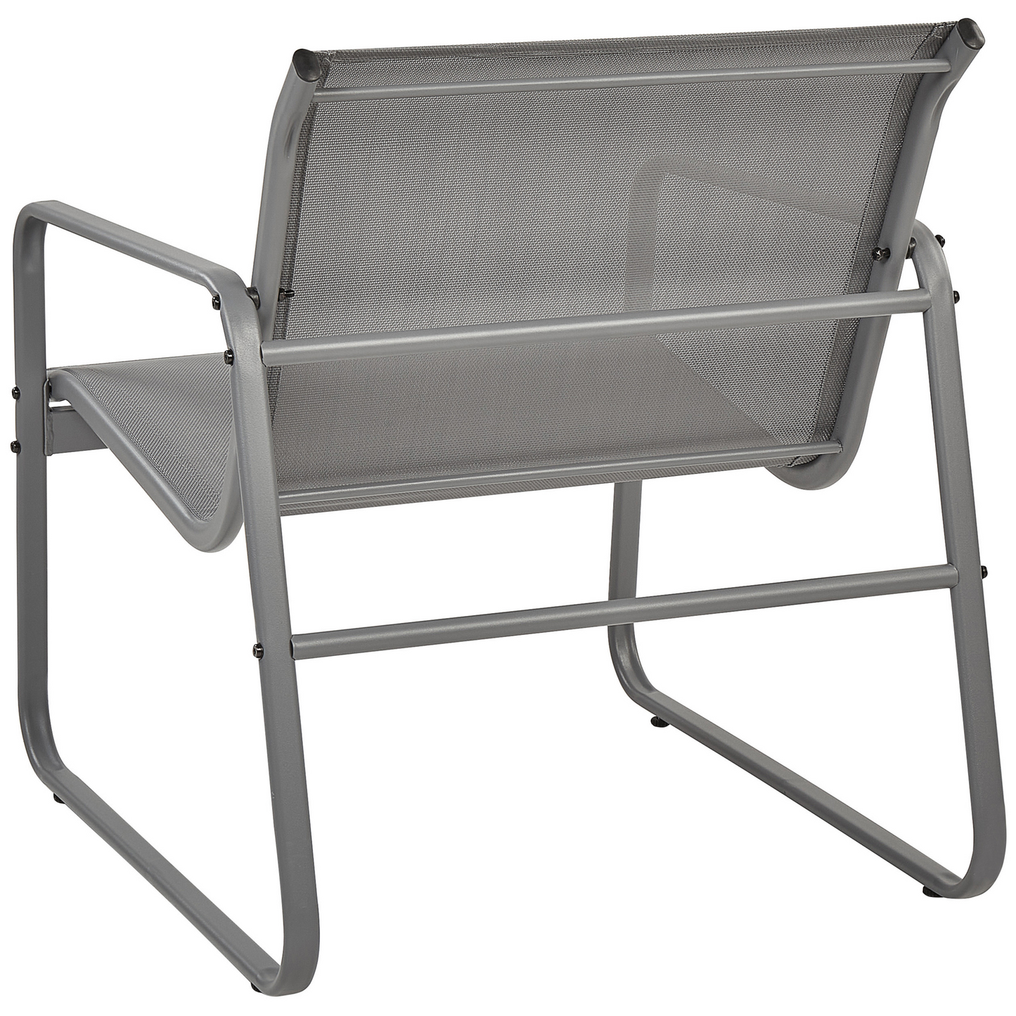 Garden Grey Industrial 4 Seater Sofa Set With Table
