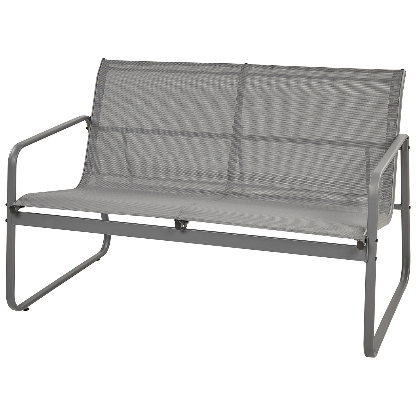 Garden Grey Industrial 4 Seater Sofa Set With Table