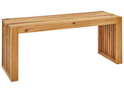 Acacia Living Garden Dining Bench 2 Seater Modern Rustic