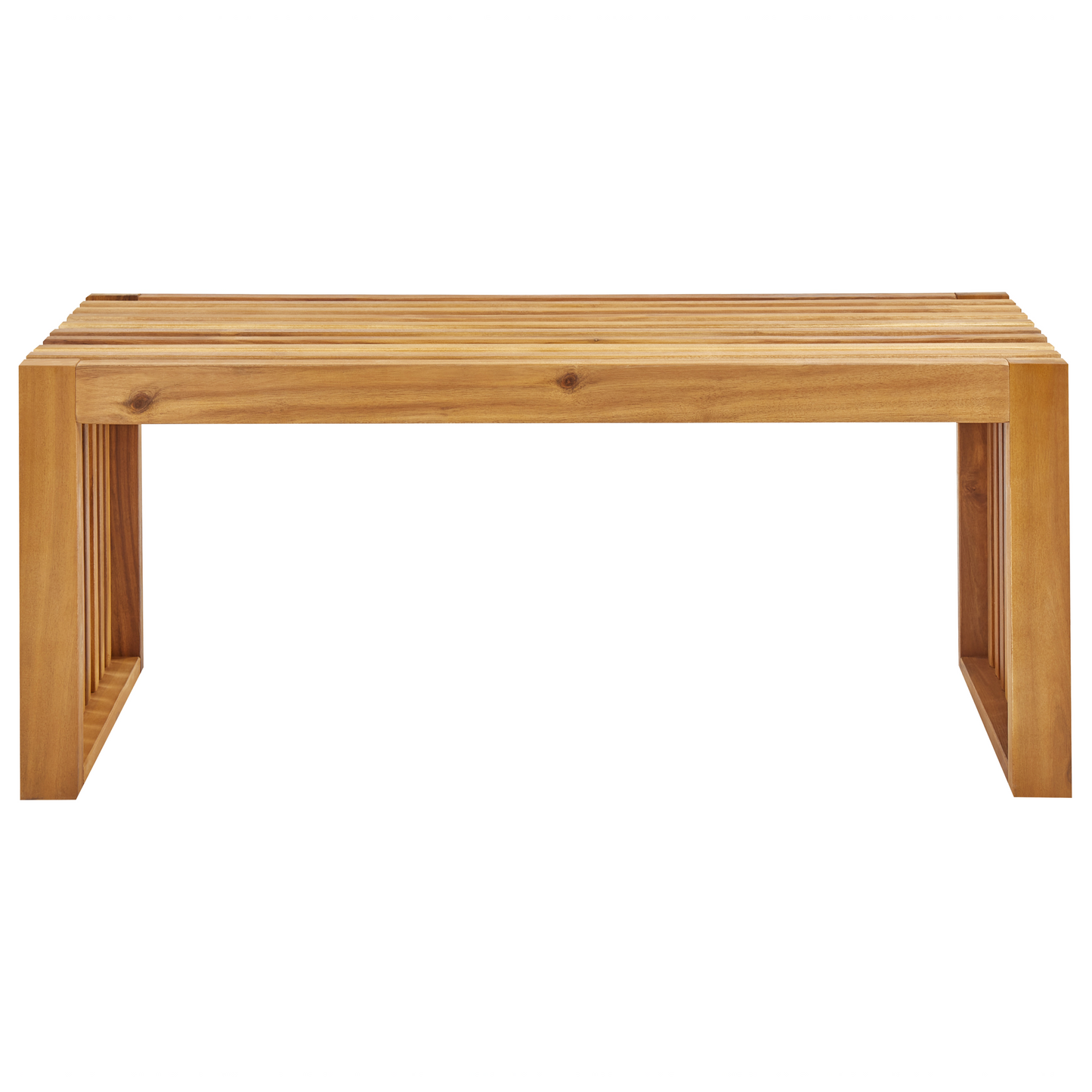 Acacia Living Garden Dining Bench 2 Seater Modern Rustic