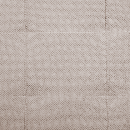 Beige Storage Ottoman 100 x 42 x 40cm