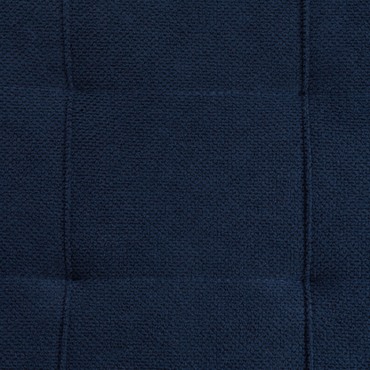Navy Ottoman Footstool With Storage 100 x 42 x 40