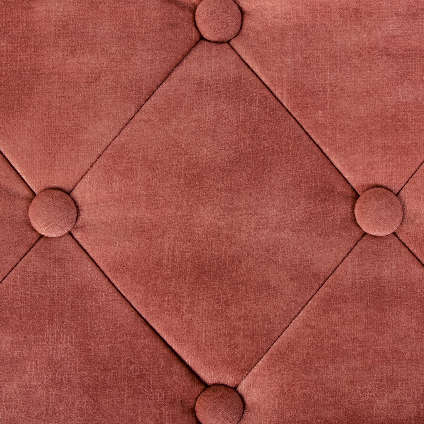 Pink Velvet Tufted Bed Bench With Gold Metal Legs