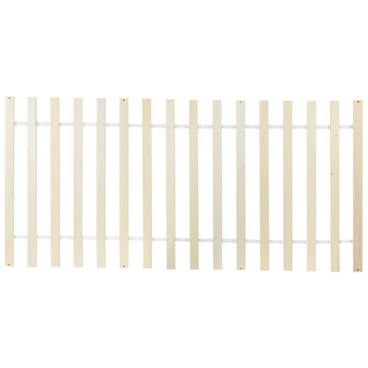 White Pine Wood Bed Frame EU Single 3ft Slatted Base