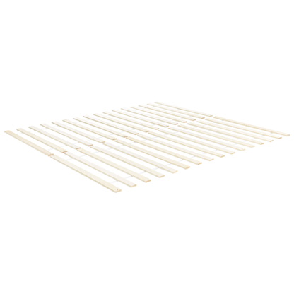 Light Pine Double Bed Frame 4ft6 Slatted Base Modern