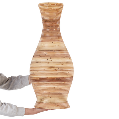 Decorative Vase 70cm Boho Rustic Natural Decor