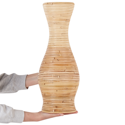 Rattan Vase 50cm Boho Rustic Home Decor