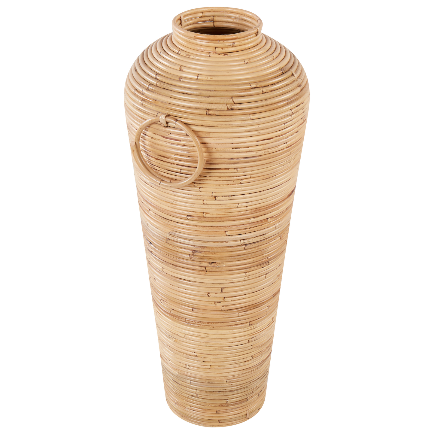 Natural Rattan Vase 70cm Boho Rustic Decor