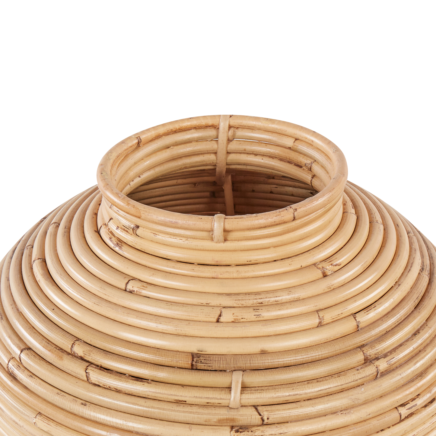 Natural Rattan Vase 70cm Boho Rustic Decor