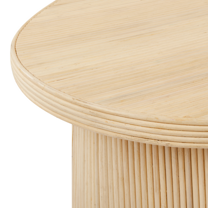 Natural Storage Coffee Tables Set Of 2 With Lids