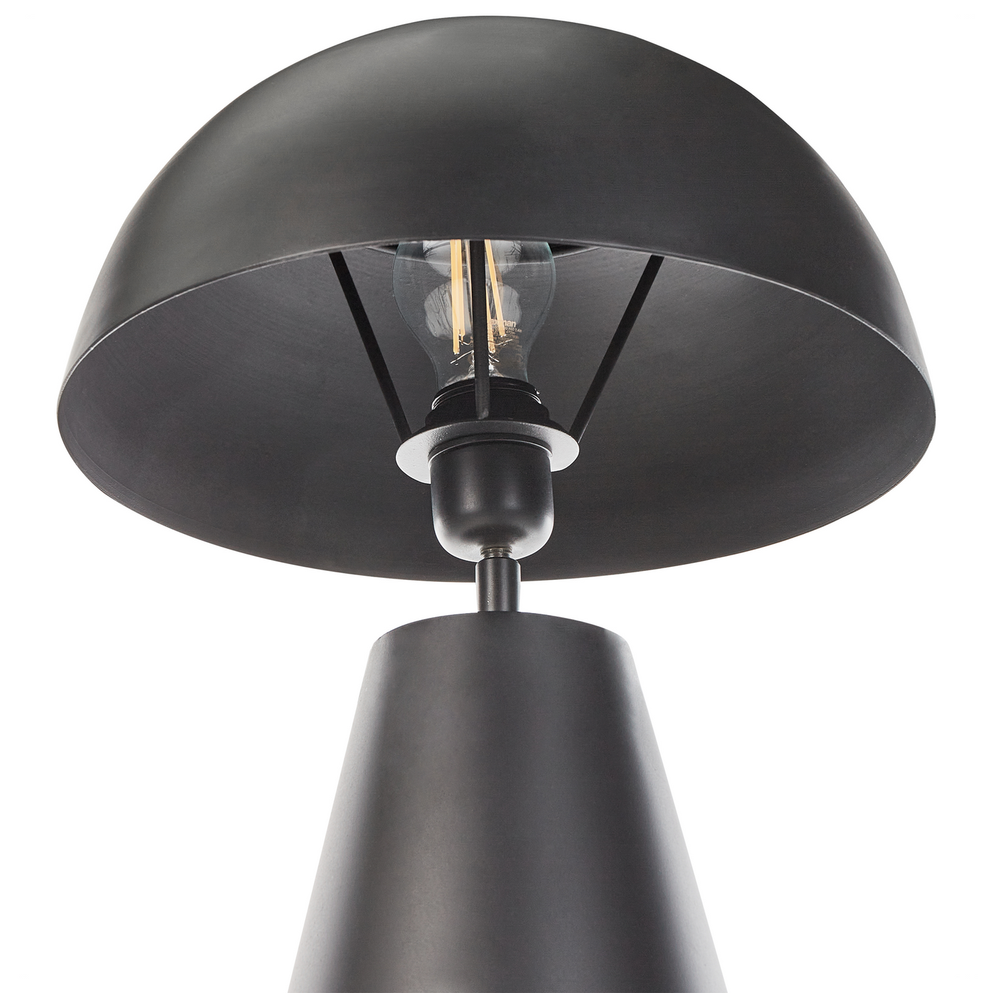 Handmade Table Lamp Black Metal Iron Living Room Modern
