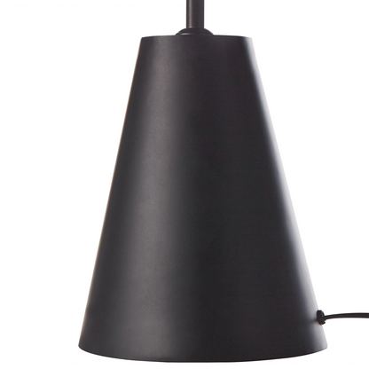 Handmade Table Lamp Black Metal Iron Living Room Modern