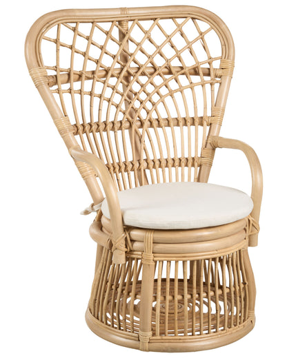 Kids Chair Natural Rattan Handmade Indoor Outdoor