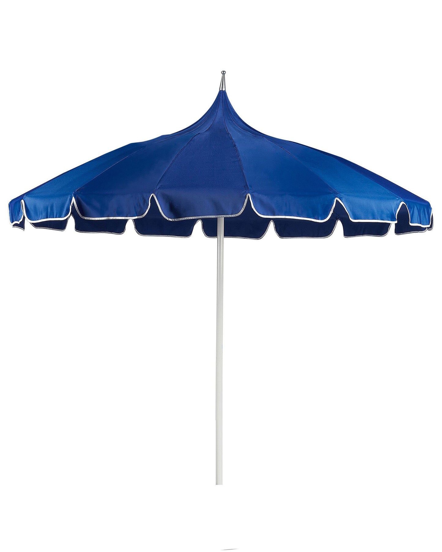 Garden Market Parasol Blue 2.45m Aluminium Pole