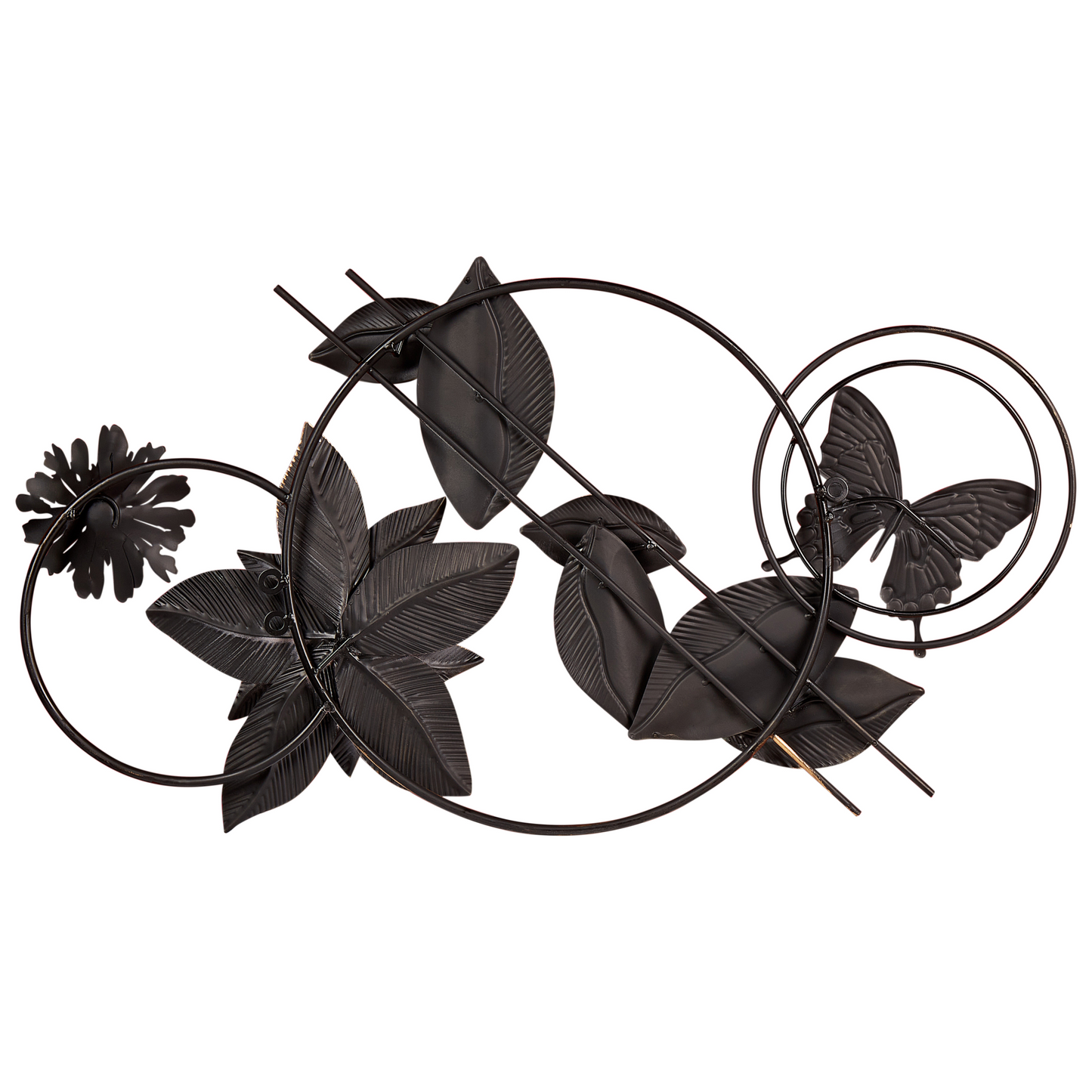 Wall Art Multicolour Iron Handmade Modern Accent
