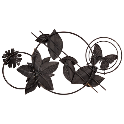Wall Art Multicolour Iron Handmade Modern Accent