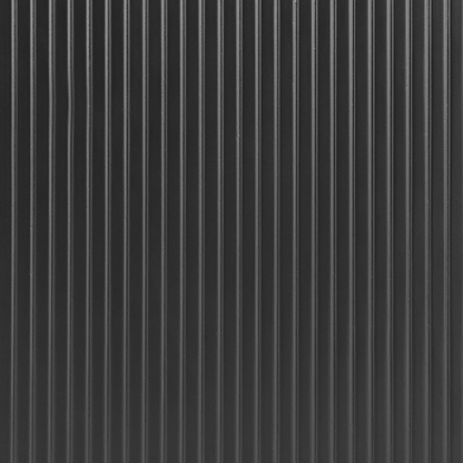 Brand Fluted Wall Mounted Bathroom Cabinet Black 80x52 Cm Drawer