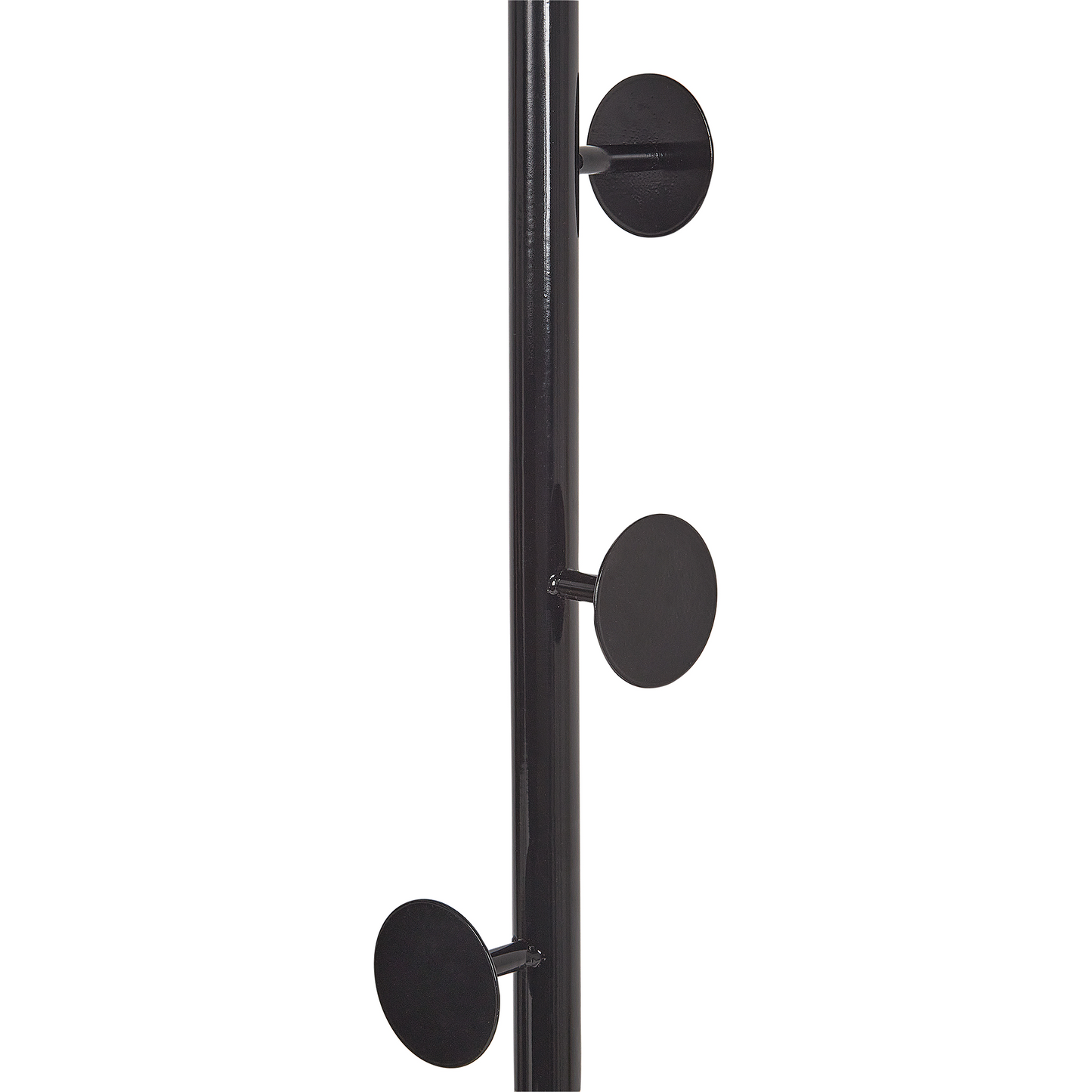 Black Marble Base Coat Stand Freestanding Industrial Jacket Rack For Hallways