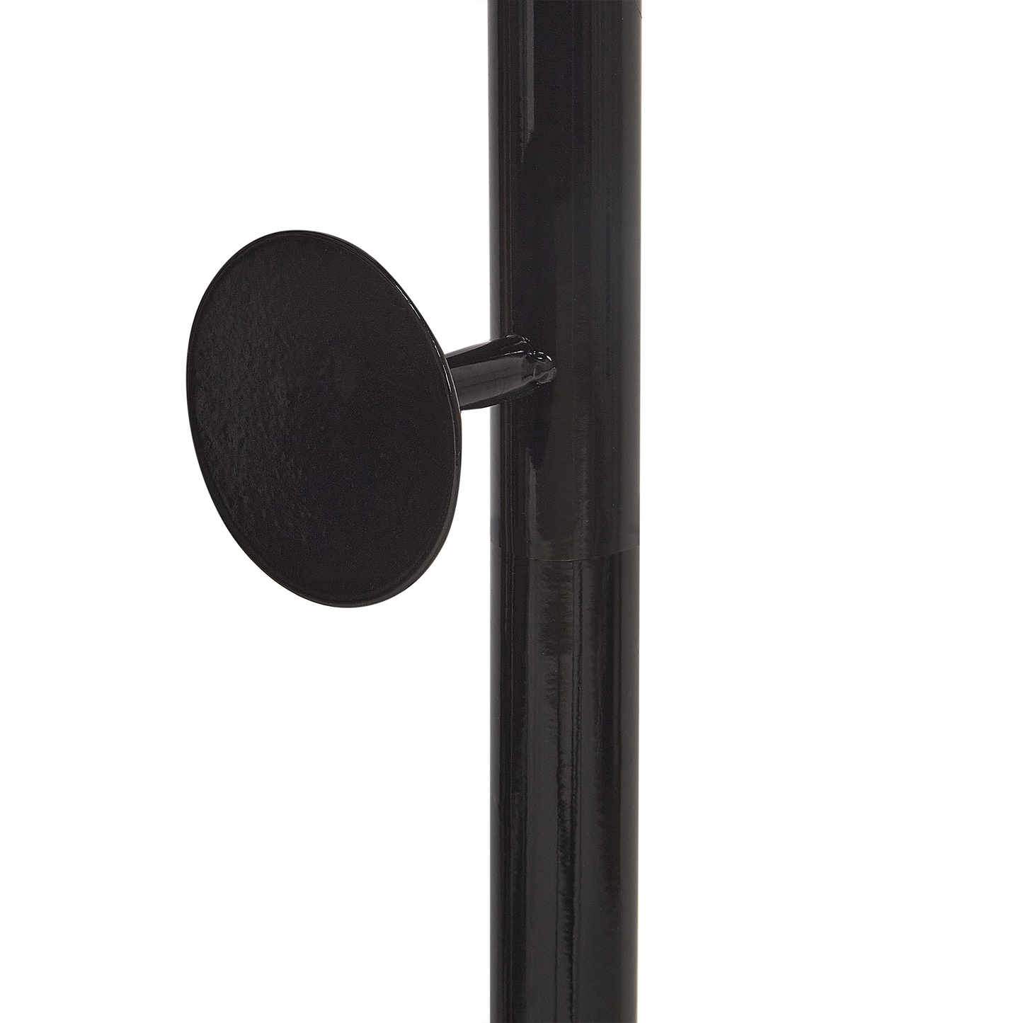 Black Marble Base Coat Stand Freestanding Industrial Jacket Rack For Hallways