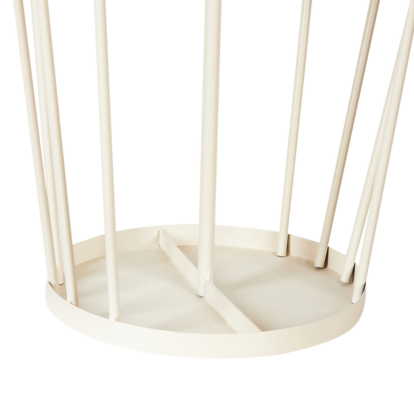 Umbrella Stand Metal Iron Light Beige Modern Hallway And Living Room Organizer