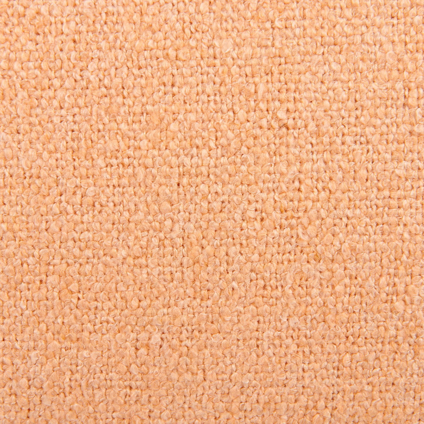 Pouffe Orange Cotton EPS Balls Removable Cover Footstool