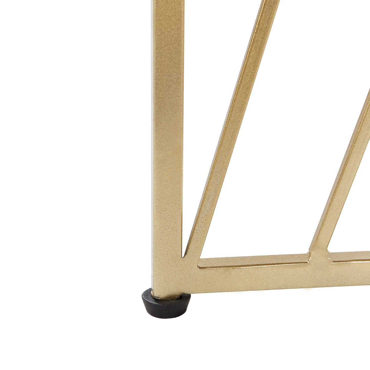 Elegant Home Gold Metal Room Divider 3 Panel Folding Screen